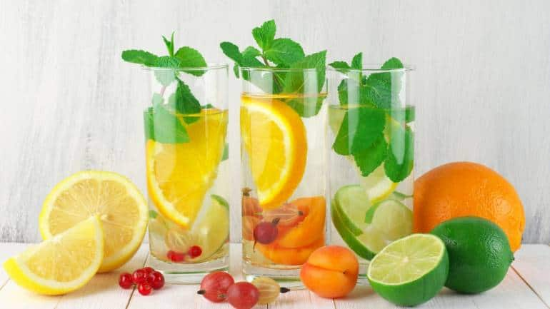 Health benefits of infused water Get your daily fix of vitamins