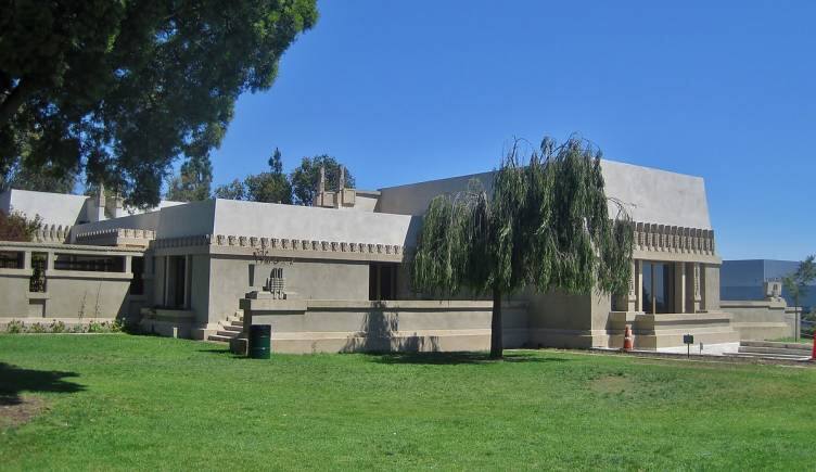 Hollyhock House in Los Angeles is a UNESCO World Heritage site. (Photo: Wikimedia Commons)