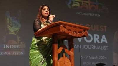Former scribe & Bigg Boss 17 contestant Jigna Vora on her recent visit to Bangalore's Christ University