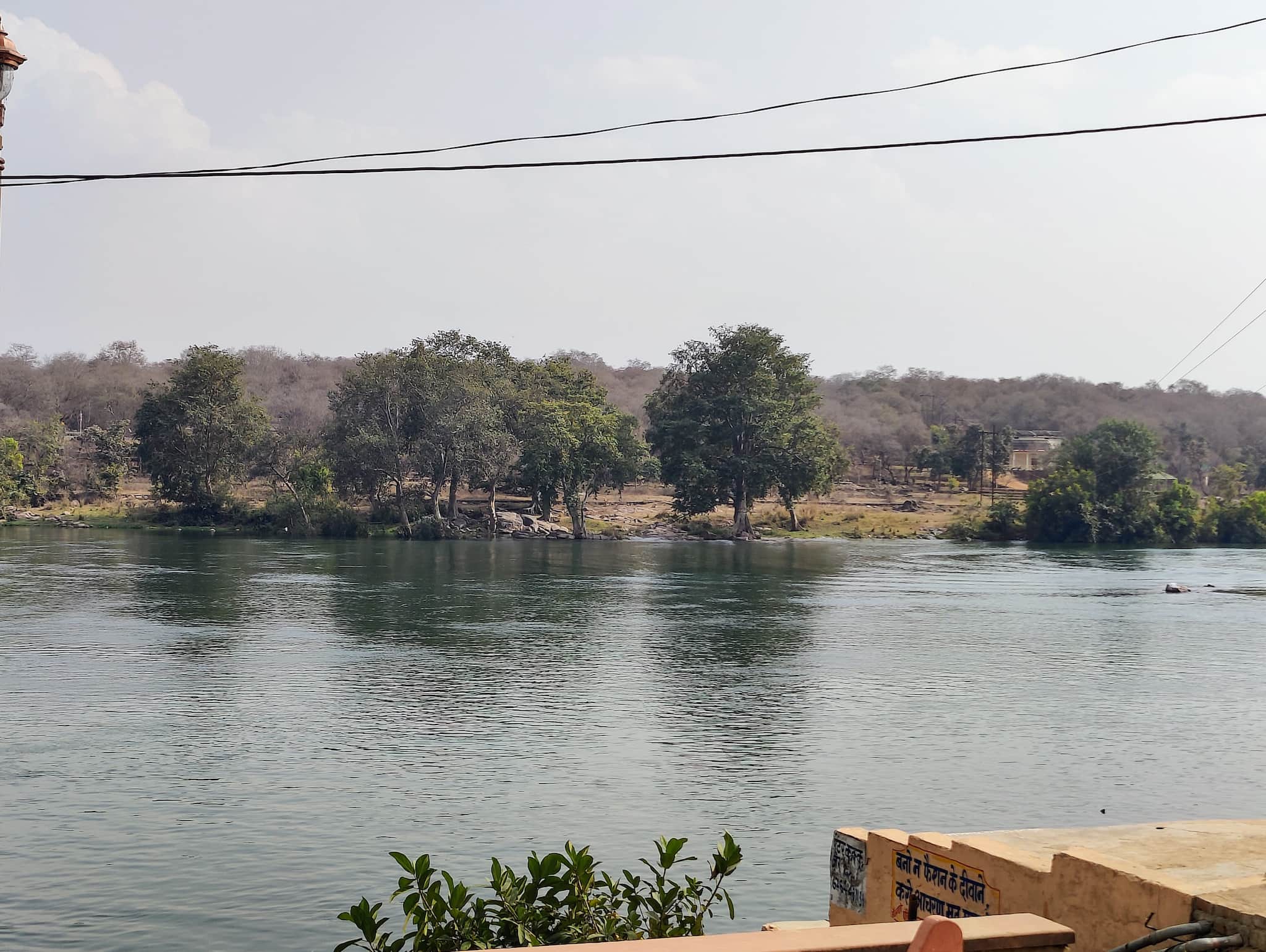 Go river rafting: Emerging from the Vindhyas, the River Betwa has a placid flow but also offers Grade 1 and Grade 2 rapids  at various points to raft downstream and also see the sights of the town from the chhatris to the fort and temples from a different angle. (Photo credit: Kalpana Sunder)