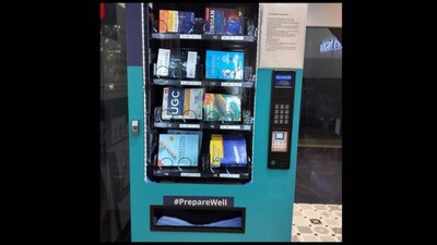 Only in Bengaluru? Vending machine for books on economy, marketing offers UPI payment