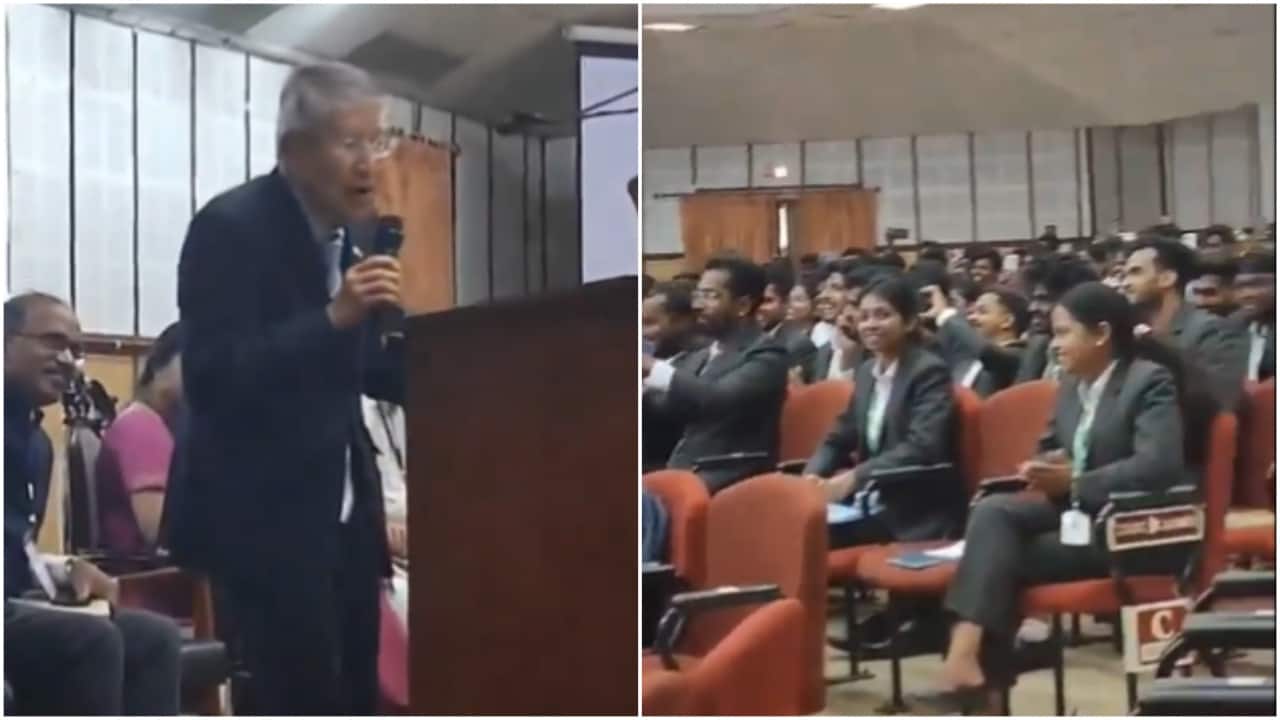 77-year-old Mitsubishi executive in Pondicherry sings Tamil song from Rajinikanth's film. Watch