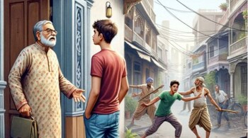 Zomato Swiggy fake ad