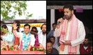 Assam heavyweight rivals share tea ahead of elections. They were both student leaders