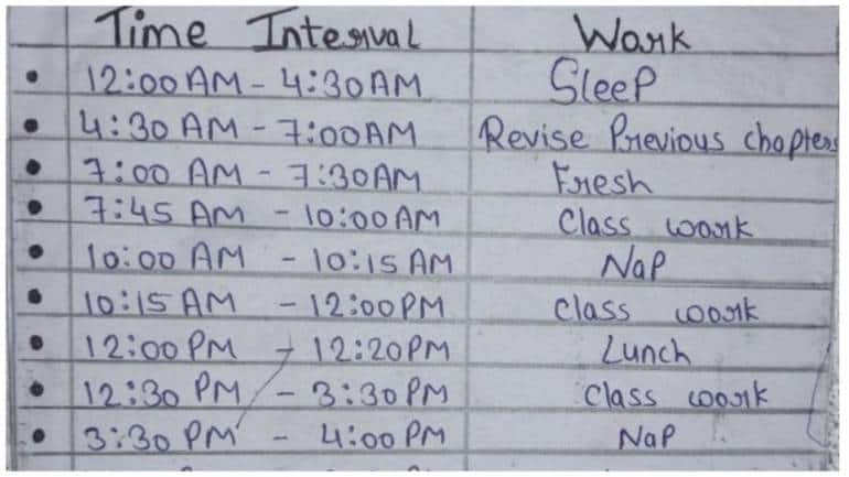 Noida doctor reacts to IIT aspirant's gruelling schedule: 'There is no shortcut' - Vimarsana News