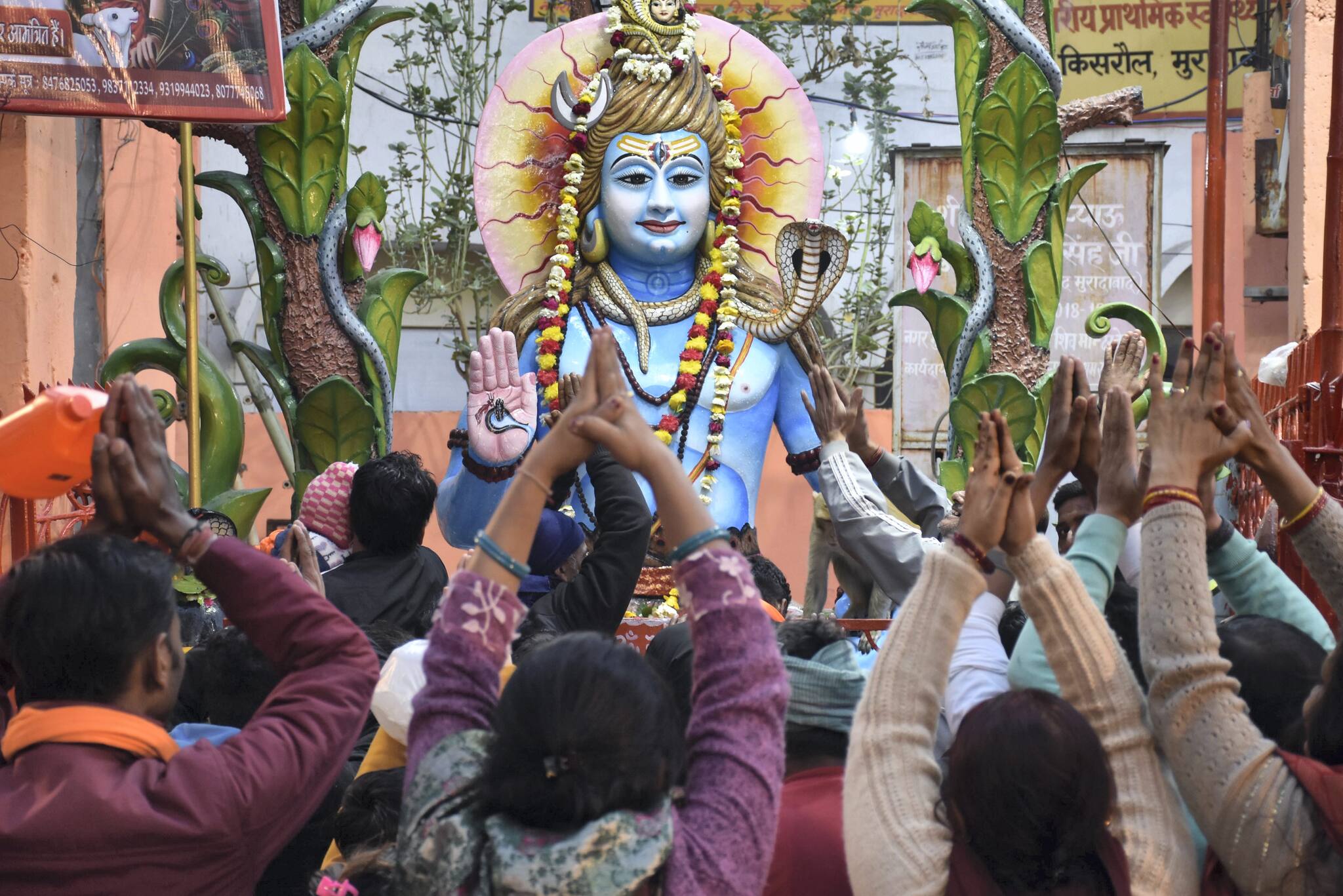 Mahashivratri bliss: Massive crowds and rituals mark joyous ...