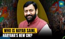 Meet Haryana’s new Chief Minister, Nayab Singh Saini | Manohar Lal Khattar resigns