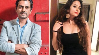 Actor Nawazuddin Siddiqui and his estranged wife Aaliya.