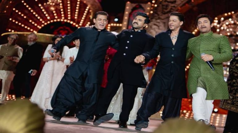 Anant-Radhika prewedding: 3 Khans of Bollywood set the stage on fire with  RRR Naacho Naacho
