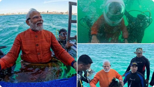 Go scuba diving and island hopping in Dwarka