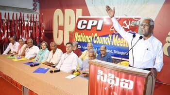 The Congress has been alleging that the Bharatiya Janata Party-led Centre is trying to "cripple" the opposition in the run-up to the Lok Sabha polls.