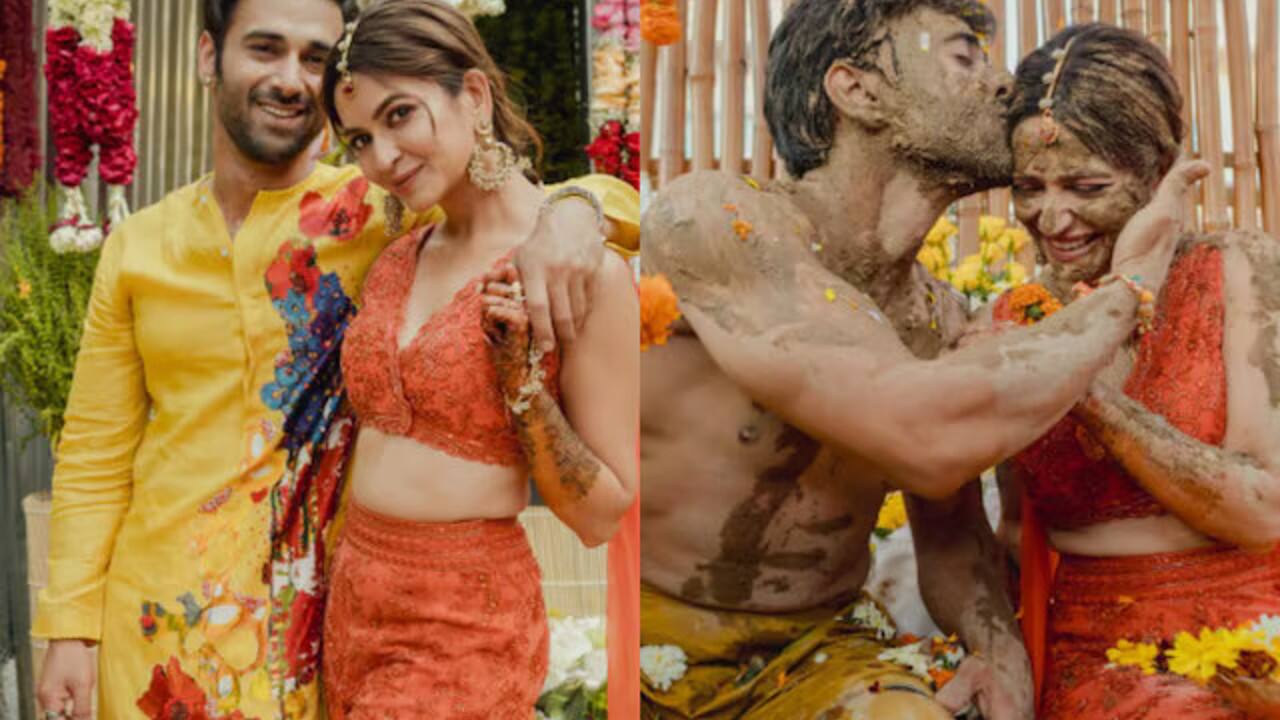 Kriti Kharbanda shares photos from her 'unconventional' Haldi ceremony with Pulkit Samrat