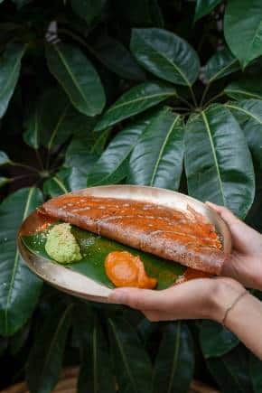 Ragi Dosa at Sukoon