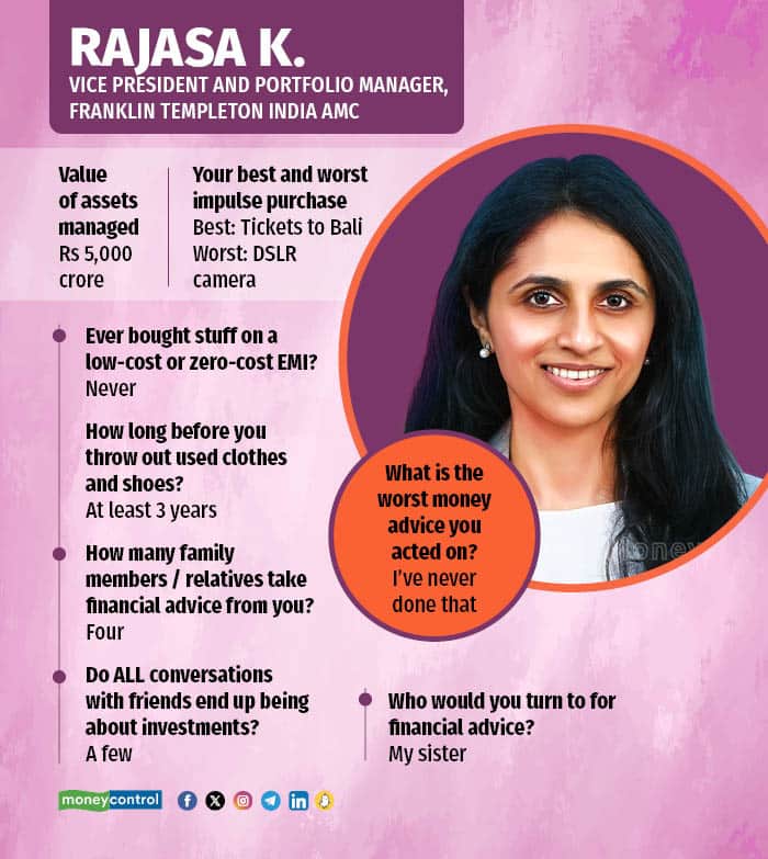 Women’s Day: Rajasa K. is Portfolio Manager & Senior Research Analyst for Franklin Templeton India AMC Ltd