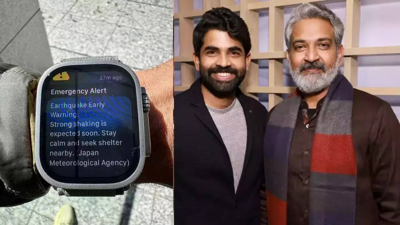Rajamouli, along with family, escapes death in Japan earthquake