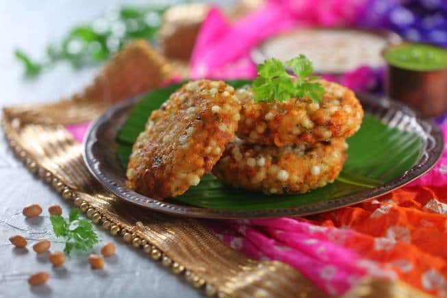 Sabudana vada.