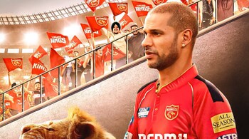 PBKS captain Shikhar Dhawan. Punjab Kings spent Rs 24.95 crore for eight new players, including Harshal Patel (Rs 11.75 crore) and South African big-hitter Rilee Rossouw (Rs 8 crore). (Image via X/@PunjabKingsIPL)