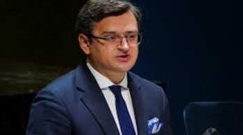 Ukraine foreign minister visits India to build support for peace blueprint