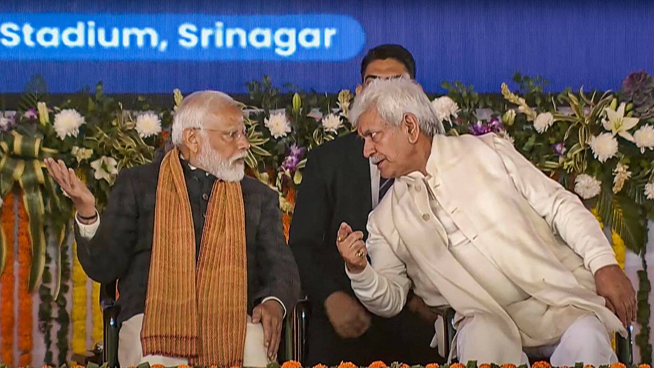 In a statement, PM Modi also claimed that every policy benefits the people. He further continued saying that people were denied welfare benefits at the time when central legislation did not apply to J&amp;K and how circumstances have changed after Article 370 was repealed. (Image: PTI)