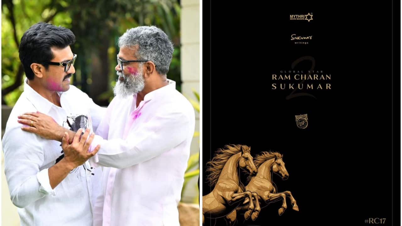 RC17: Ram Charan and Pushpa director Sukumar joins hands once again
