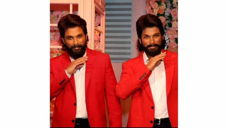 Allu Arjun's Wax Statue Takes The Internet By Storm; Actor Asks Wife If ...