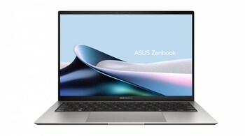The 2024 Asus Zenbook S13 OLED notebook is ultra-thin (1 cm) and weights 1 kg.