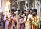 After Ambani-Merchant pre-wedding festivities, Mukesh Ambani offers prayers at Dwarkadhish temple