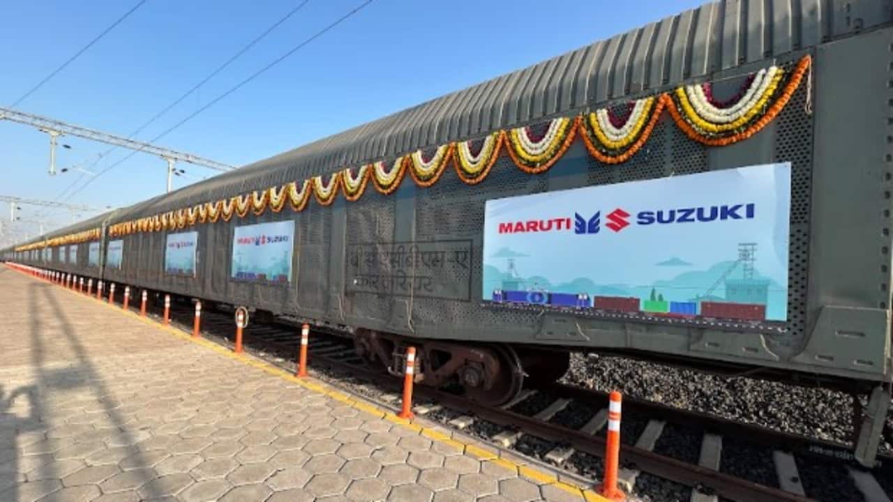 PM Modi inaugurates India's first automobile in-plant railway siding project of Maruti Suzuki in Gujarat