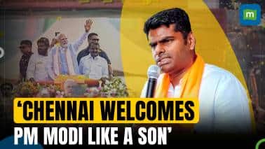Chennai welcomes Modi as a son, says Tamil Nadu BJP president K Annamalai during PM’s road show