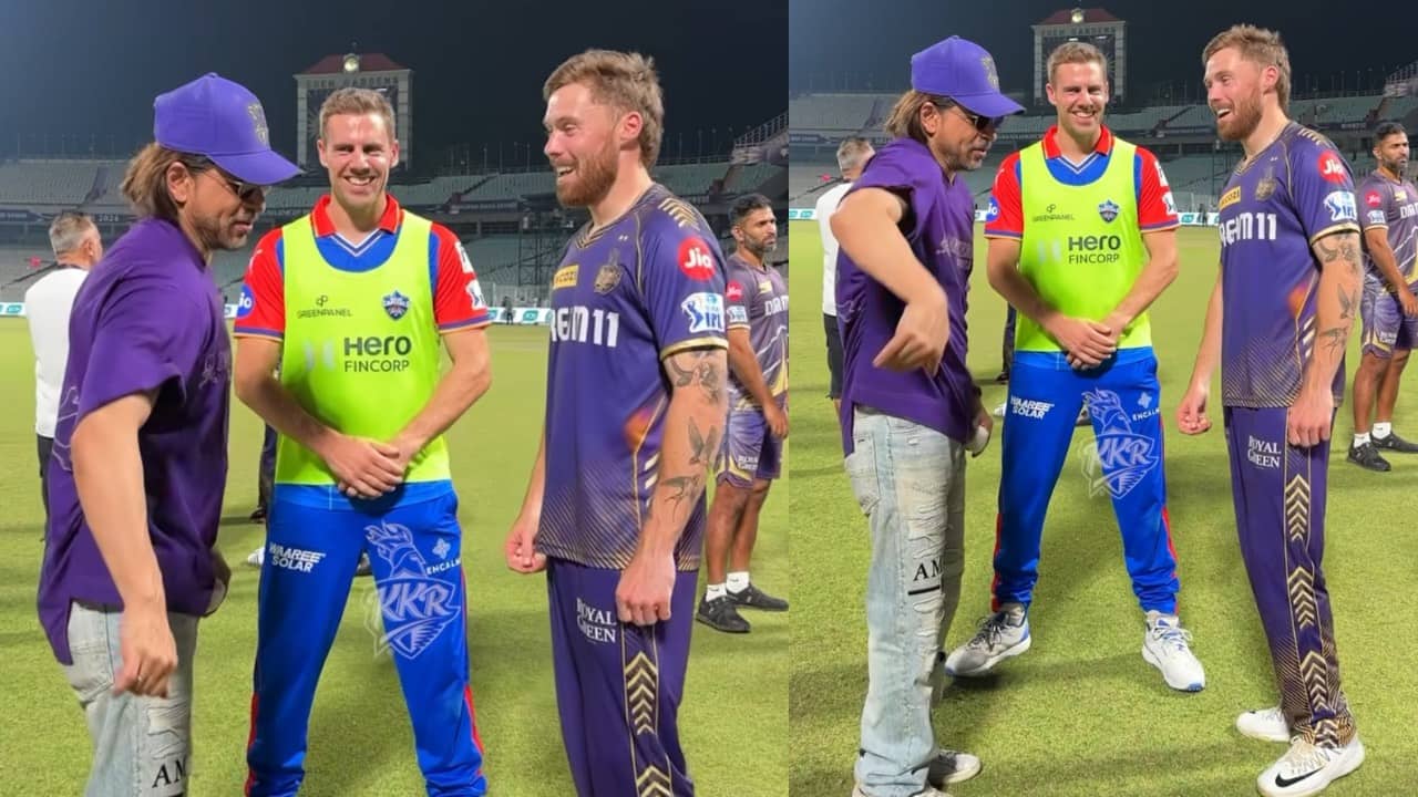 IPL 2024: Shah Rukh Khan teaches Kolkata Knight Riders' opener Phil Salt some Bollywood dance moves, watch video