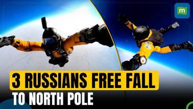 Three Russians Go Parachuting From Stratosphere To North Pole, Set World Record