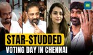 Actors Rajinikanth, Dhanush, Kamal Haasan Cast Their Votes In Chennai | Lok Sabha Election 2024