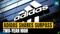 Adidas shares soar 8%, hitting their highest level in two years