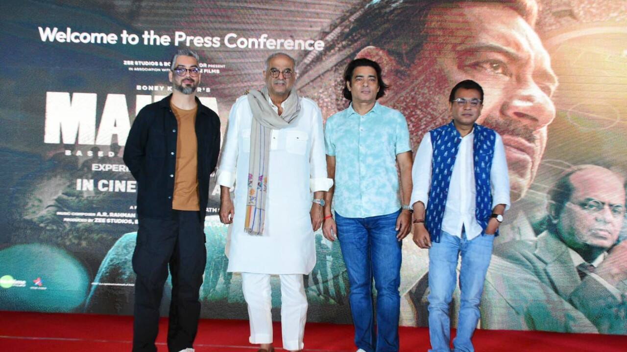 'Maidaan' team pays homage to Syed Abdul Rahim and the football legends ahead of its release