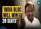 Lok Sabha Election Phase 1 Voting: Congress Leader P. Chidambaram casts his vote