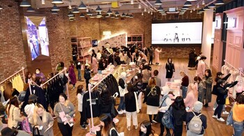 BTS pop-up store in Seoul, South Korea.