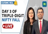 LIVE: Nifty sees triple-digit fall for third day| Bharti Hexacom, Exide in focus| Closing Bell