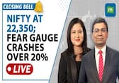 Live: Nifty At 22,400 But India VIX Crashes 20% | M&amp;M Finance, Indus Towers In Focus | Closing Bell