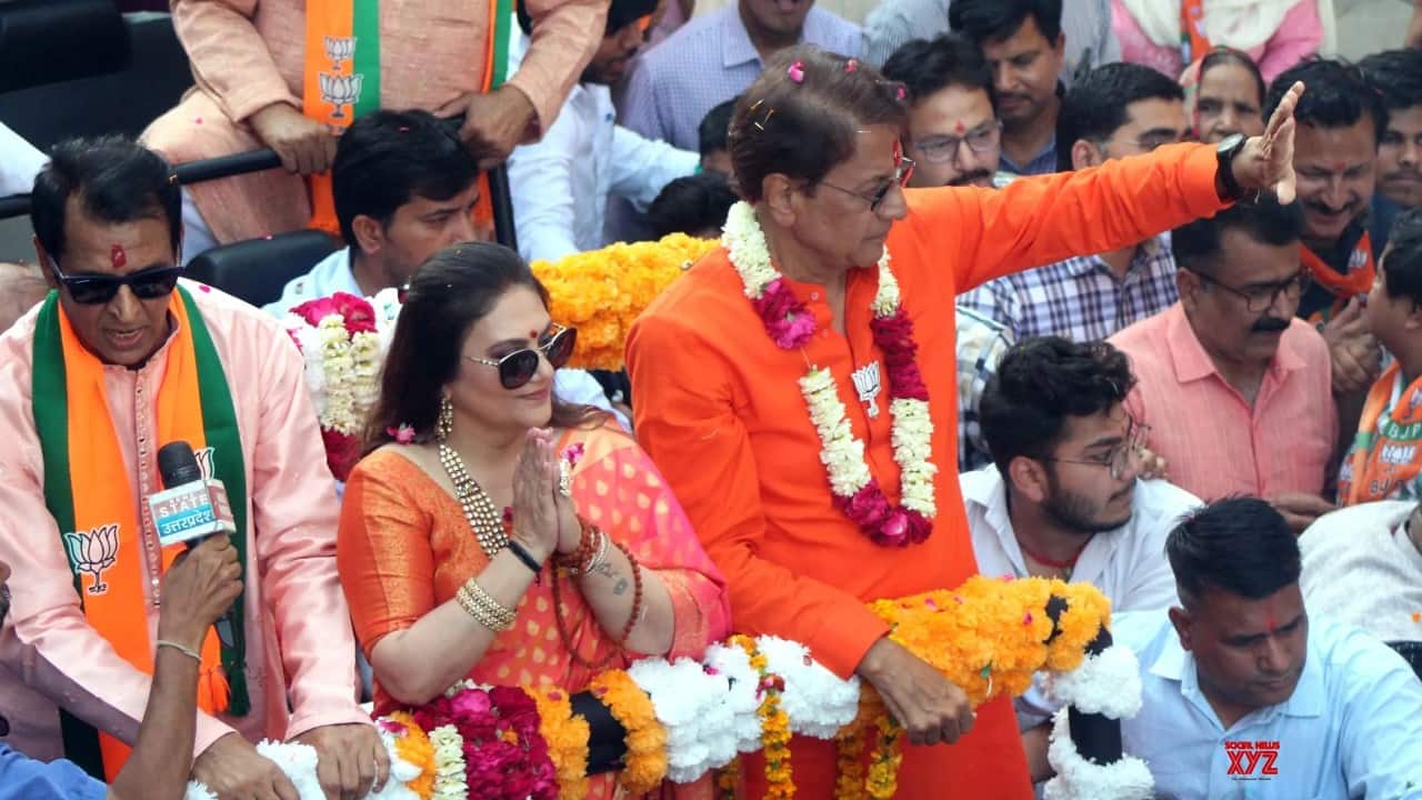 Lok Sabha Polls 2024: Ramayan’s Dipika Chikhlia aka Mata Sita campaigns for BJP's Arun Govil in Meerut along with ‘Laxman’ Sunil Lahri