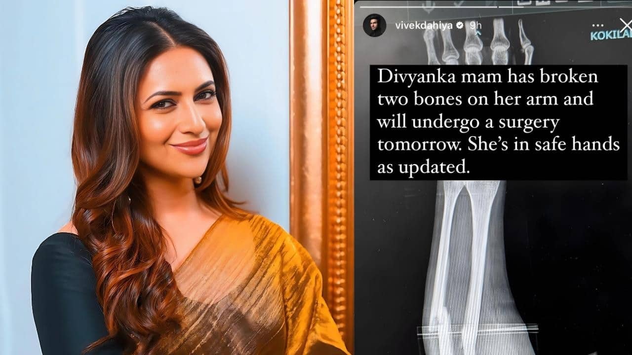 Divyanka Tripathi discharged from hospital after undergoing surgery for her broken forearms, thanks all for their ‘love and concern’