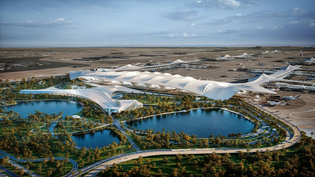 Dubai begins work on 'world's largest airport' project: 400 terminals ...