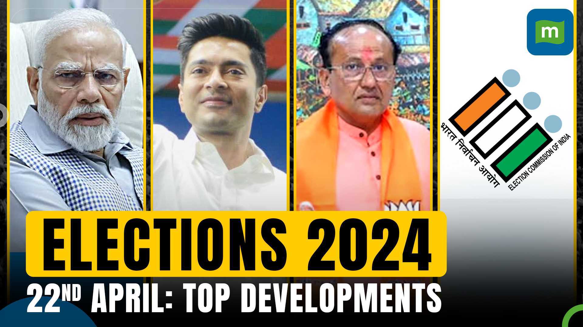 Election Wrap: PM Modi hits out at Congress | BJP’s Mukesh Dalal wins Surat seat unopposed