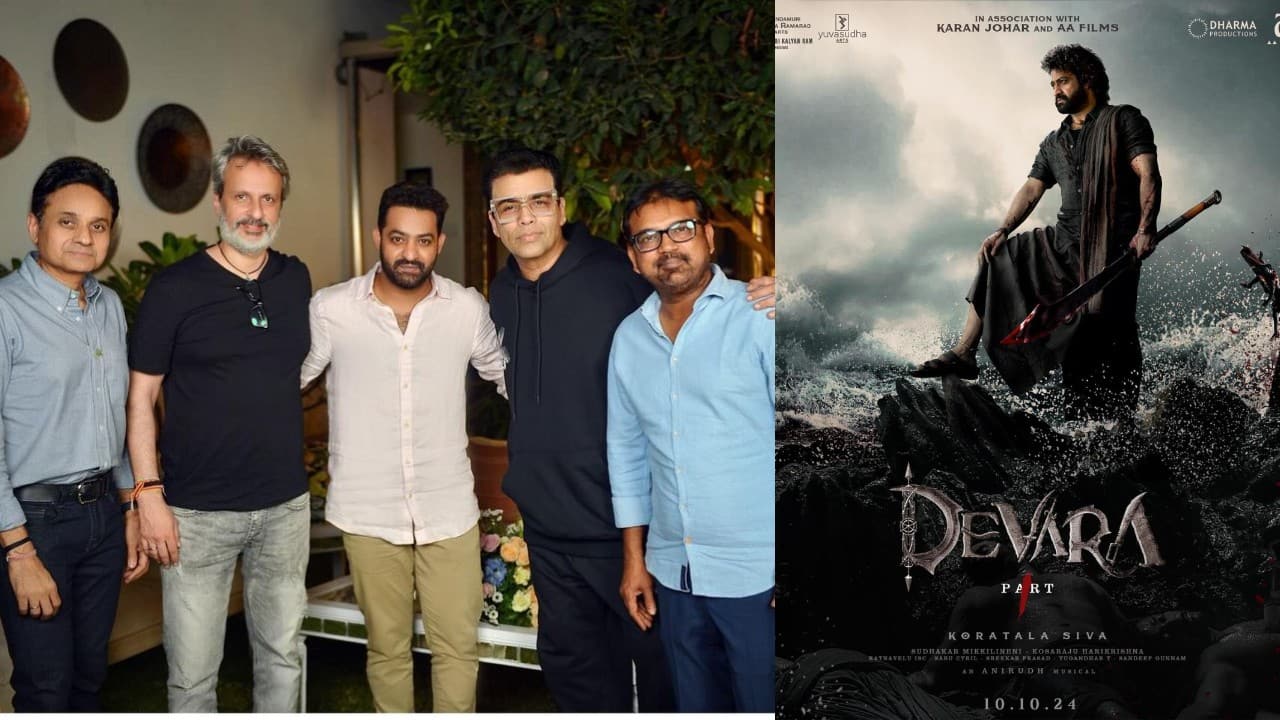 Karan Johar announces collaboration with Jr NTR for his upcoming film 'Devara: Part 1', bags North theatrical distribution rights