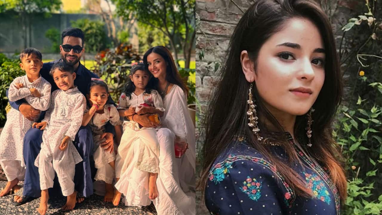 Aly Goni, Zaira Wasim and other celebs begin Eid celebrations with family