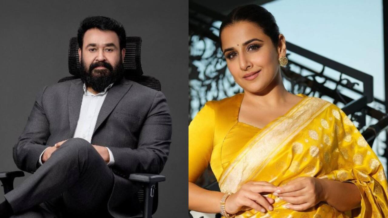 Vidya Balan reveals a lesson she learnt from Malayalam superstar Mohanlal while shooting 'Chakram', saying 'he doesn't read books or distract himself in between the shots'