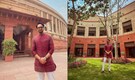 Ayushmann Khurrana visits the new parliament building, praises its architectural structure