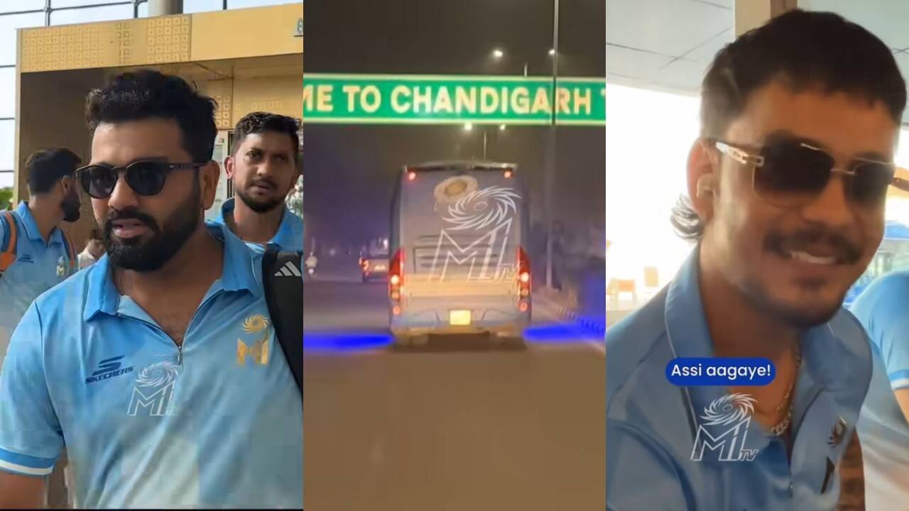 IPL 2024: Mumbai Indians team arrive in Punjab ahead of Punjab Kings VS MI match, Ishaan Kishan says, 'Assi Aagaye'