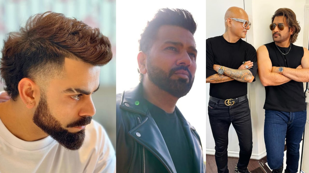 IPL 2024: From Virat Kohli to Mahendra Singh Dhoni, here's how celebrity hairstylist Aalim Hakim styled these players for the league