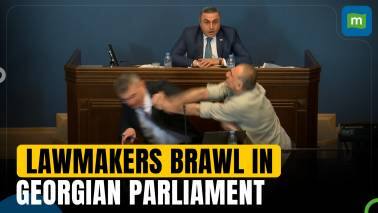 Georgian Parliament Erupts in Chaos: Lawmakers Clash Over 'Foreign Agents' Bill