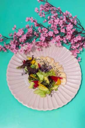 Celebrate Hanami at Guppy, Delhi with Chicken, Avocado & Greens Salad.
